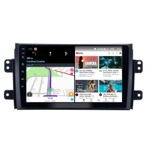 Navigatie dedicata cu Android Suzuki SX4 2006 - 2014, 2GB RAM, Radio GPS Dual Zone, Display HD QLED 9" Touchscreen, Internet Wi-Fi si slot SIM 4G, Bluetooth, MirrorLink, USB 100271619