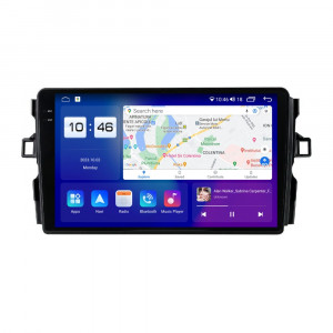 Navigatie dedicata cu Android Toyota Auris 2006 - 2012, 8GB RAM, Radio GPS Dual Zone, Display 2K QLED 9.5" Touchscreen, Internet Wi-Fi si slot SIM 4G, Bluetooth, MirrorLink, USB, Waze 107129
