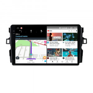 Navigatie dedicata cu Android Toyota Auris 2006 - 2012, 8GB RAM, Radio GPS Dual Zone, Display 2K QLED 9.5" Touchscreen, Internet Wi-Fi si slot SIM 4G, Bluetooth, MirrorLink, USB, Waze 110769