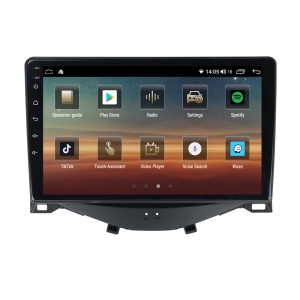 Navigatie dedicata cu Android Toyota Aygo 2014 - 2022, 4GB RAM, Radio GPS Dual Zone, Display HD QLED 9" Touchscreen, Internet Wi-Fi si slot SIM 4G, Bluetooth, MirrorLink, USB 100263879