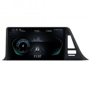 Navigatie dedicata cu Android Toyota C-HR dupa 2016, 12GB RAM, Radio GPS Dual Zone, Display 2K QLED 9.5" Touchscreen, Internet Wi-Fi si slot SIM 4G, Bluetooth, MirrorLink, USB, Waze 96229