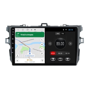 Navigatie dedicata cu Android Toyota Corolla 2007 - 2013, 1GB RAM, Radio GPS Dual Zone, Display HD IPS 9" Touchscreen, Internet Wi-Fi, Bluetooth, MirrorLink, USB 100528149