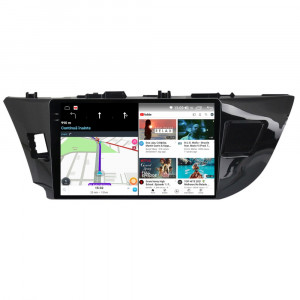 Navigatie dedicata cu Android Toyota Corolla 2013 - 2017, 8GB RAM, Radio GPS Dual Zone, Display 2K QLED 10.36" Touchscreen, Internet Wi-Fi si slot SIM 4G, Bluetooth, MirrorLink, USB, Waze 110469
