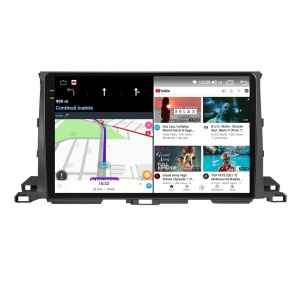 Navigatie dedicata cu Android Toyota Highlander 2013 - 2021, 12GB RAM, Radio GPS Dual Zone, Display 2K QLED 10.36" Touchscreen, Internet Wi-Fi si slot SIM 4G, Bluetooth, MirrorLink, USB 100007449