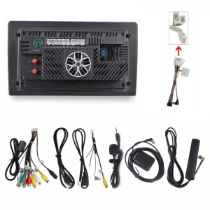 Navigatie dedicata cu Android Toyota Land Cruiser J100 1998 - 2002, 4GB RAM, Radio GPS Dual Zone, Display HD QLED 9" Touchscreen, Internet Wi-Fi si slot SIM 4G, Bluetooth, MirrorLink, USB 100280139