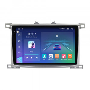 Navigatie dedicata cu Android Toyota Land Cruiser J100 2002 - 2008, 4GB RAM, Radio GPS Dual Zone, Display 2K QLED 10.36" Touchscreen, Internet Wi-Fi si slot SIM 4G, Bluetooth, MirrorLink, USB