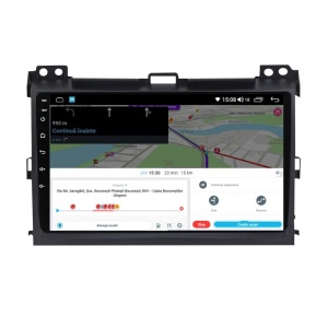 Navigatie dedicata cu Android Toyota Land Cruiser Prado J120 2002 - 2010, 4GB RAM, Radio GPS Dual Zone, Display HD IPS 9" Touchscreen, Internet Wi-Fi, Bluetooth, MirrorLink, USB - Img 8