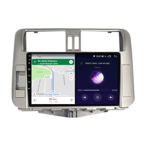 Navigatie dedicata cu Android Toyota Land Cruiser Prado J150 2009 - 2013, 2GB RAM, Radio GPS Dual Zone, Display HD QLED 9" Touchscreen, Internet Wi-Fi si slot SIM 4G, Bluetooth, MirrorLink, USB 100273509