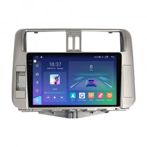 Navigatie dedicata cu Android Toyota Land Cruiser Prado J150 2009 - 2013, 4GB RAM, Radio GPS Dual Zone, Display 2K QLED 9.5" Touchscreen, Internet Wi-Fi si slot SIM 4G, Bluetooth, MirrorLink, USB