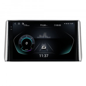 Navigatie dedicata cu Android Toyota Rav4 V dupa 2018, 12GB RAM, Radio GPS Dual Zone, Display 2K QLED 10.36" Touchscreen, Internet Wi-Fi si slot SIM 4G, Bluetooth, MirrorLink, USB, Waze 97029
