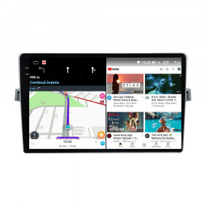 Navigatie dedicata cu Android Toyota Verso 2009 - 2018, 12GB RAM, Radio GPS Dual Zone, Display 2K QLED 9.5" Touchscreen, Internet Wi-Fi si slot SIM 4G, Bluetooth, MirrorLink, USB, Waze 99699