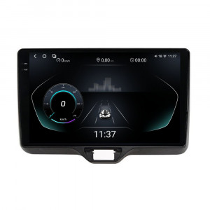 Navigatie dedicata cu Android Toyota Yaris P21 dupa 2020, 12GB RAM, Radio GPS Dual Zone, Display 2K QLED 10.36" Touchscreen, Internet Wi-Fi si slot SIM 4G, Bluetooth, MirrorLink, USB, Waze 97449