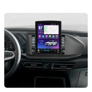 Navigatie dedicata cu Android VW Caddy dupa 2020, 4GB RAM, Radio GPS Dual Zone, Touchscreen IPS 9.7" HD tip Tesla, Internet Wi-Fi si slot SIM 4G, Bluetooth, MirrorLink, USB 100003379