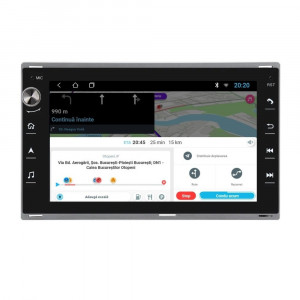 Navigatie dedicata cu Android VW Polo 9N 2001 - 2012, 2GB RAM, Radio GPS Dual Zone, Display HD 7" Touchscreen, Internet WiFi, Bluetooth, MirrorLink, USB, Waze 89089