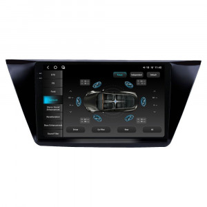 Navigatie dedicata cu Android VW Touran III dupa 2015, 12GB RAM, Radio GPS Dual Zone, Display 2K QLED 10.36" Touchscreen, Internet Wi-Fi si slot SIM 4G, Bluetooth, MirrorLink, USB, Waze 98129