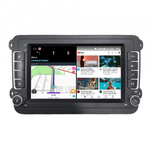 Navigatie dedicata cu Android VW Transporter T5 2010 - 2015, 4GB RAM, Radio GPS Dual Zone, Display HD IPS 7" Touchscreen, Internet Wi-Fi si slot SIM 4G, Bluetooth, MirrorLink, USB, Waze 101109