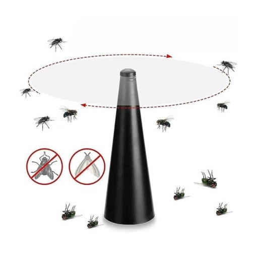 Ventilator Electric USB/Baterii Anti‑Insecte Ø 8.5×25 cm, Actiune 360° – Indeparteaza Muste si Tantari fara Substante