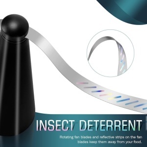 Ventilator Electric USB/Baterii Anti‑Insecte Ø 8.5×25 cm, Actiune 360° – Indeparteaza Muste si Tantari fara Substante - Img 5