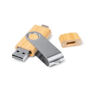 Unitate Flash USB 3.0 32 GB - Gatlin - Bambus - Img 4