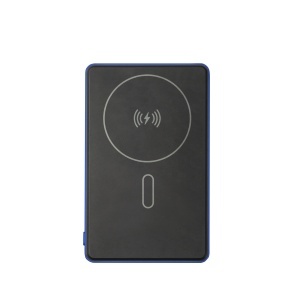 Baterie Magnetica Externa 5000 mAh Wireless Charge - Albastru Royal Terium - Img 6