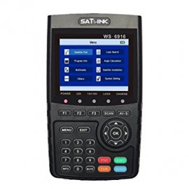 Satlink WS-6916 DVB-S/S2 HD Satellite Finder with MPEG-2/MPEG-4 compliant and backlight