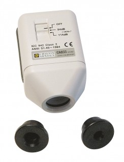 C.A 833 Calibrator  (Calibrating sound level meters).