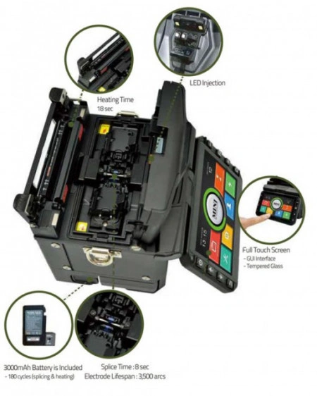 FiberFox Mini 3S Active Alignment Splicer - Img 2