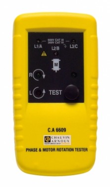 C.A 6609 - Determine the phase order and detect any phase loss