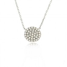 Round Necklace Handmade Wholsale 925 Sterling Silver Jewelry