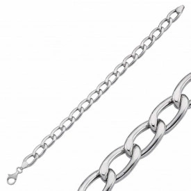 Elegant Oval Link Sterling Silver Bracelet Timeless Jewelry