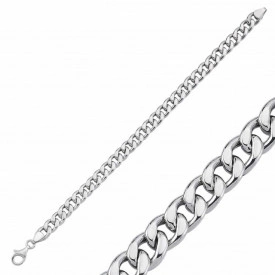 Classic Turkish Link Chain Silver Bracelet Stylish Durable