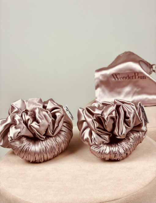 Wonder Bun (Bundle) - Satin Pink