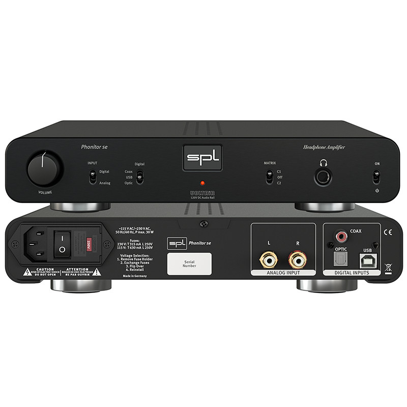 SPL Phonitor X - Preamplificatore Stereo e amplificatore cuffie - DAC