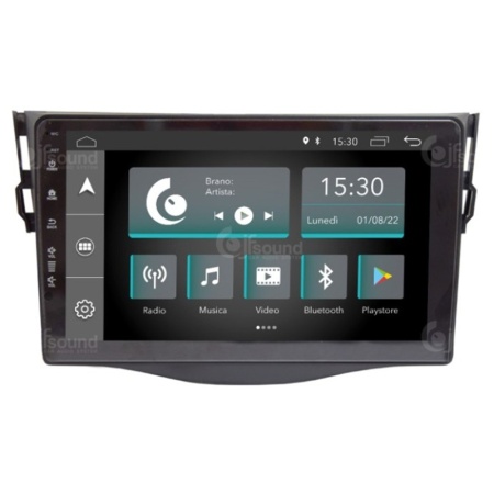 Autoradio per Toyota RAV4 dal 2006 al 2012 con Navi+Retro JF Sound JF-039TR4-1 - Img 3