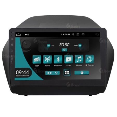 Autoradio per Hyundai IX35 dal 2010 con navi/retro/ampli e lcd piccolo di serie JF Sound JF-031H5-1