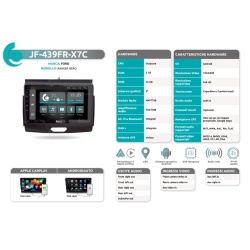 Autoradio per Ford Ecosport dal 2013 al 2017 JF Sound JF-039FE - Img 4