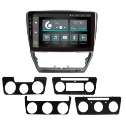 Autoradio per Skoda Octavia Grigia dal 2004 al 2014 JF Sound JF-031SO - Img 3