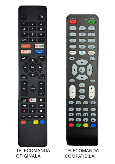 Telecomanda compatibila pentru televizor JCV – RM-C3250