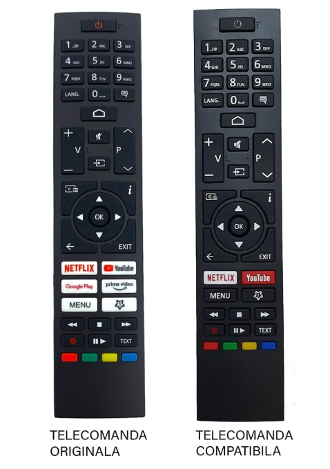 Telecomanda compatibila pentru TV Vestel/ Toshiba/ Horizon – RC45157