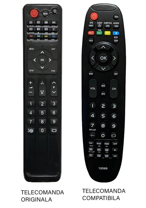 Telecomanda compatibila pentru televizor Axen – AX022L11
