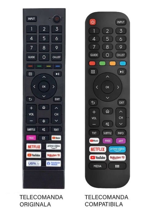 Telecomanda LCD Hisense – ERF3B80H