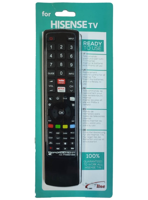 Telecomanda compatibila pentru Tv Hisense Universala Jolly Line