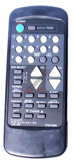 Telecomanda TV Orion 076L078090