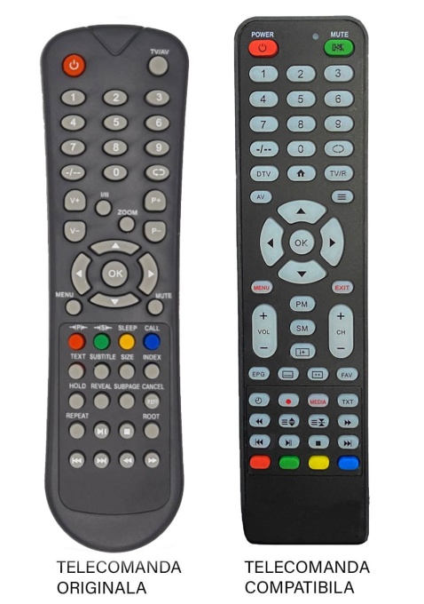 Telecomanda compatibila pentru televizor Edelstein/ Hyundai/ Horizon – 32EA400