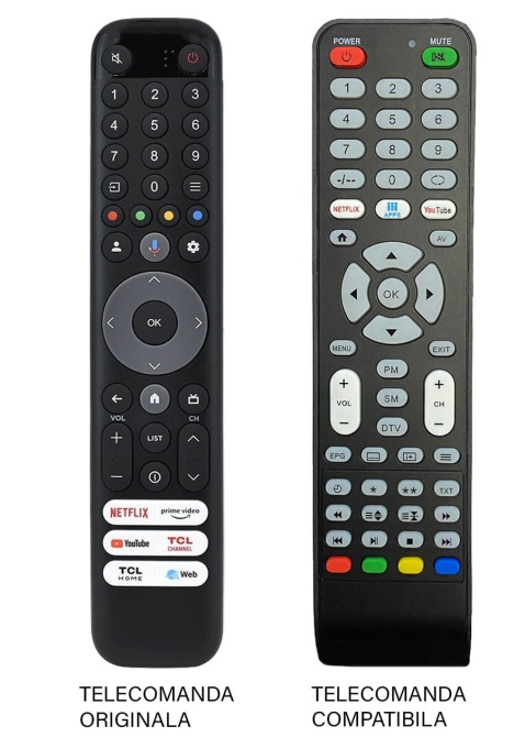 Telecomanda compatibila pentru televizor TCL– RC833 GUB1