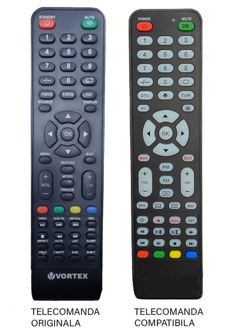 TELECOMANDA VORTEX V32MZ1 COMPATIBILA