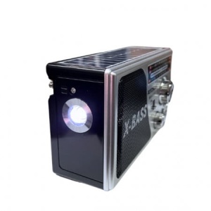 RADIO PORTABIL ROTOSONIC CU MP3 XB 961 S BLUETHOOT SOLAR USB MICROSD ACUMULATOR 18650 - Img 2