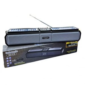 BOXA PORTABILA TIP SOUNDBAR P18 SOLARA BLUETHOOT USB FM MICRO SD - Img 1