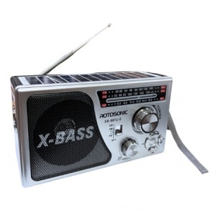 RADIO PORTABIL ROTOSONIC CU MP3 XB 961 S BLUETHOOT SOLAR USB MICROSD ACUMULATOR 18650 - Img 4