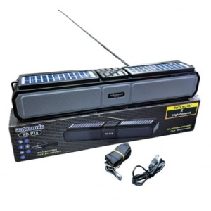 BOXA PORTABILA TIP SOUNDBAR P18 SOLARA BLUETHOOT USB FM MICRO SD - Img 3